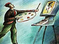 digital painter artist